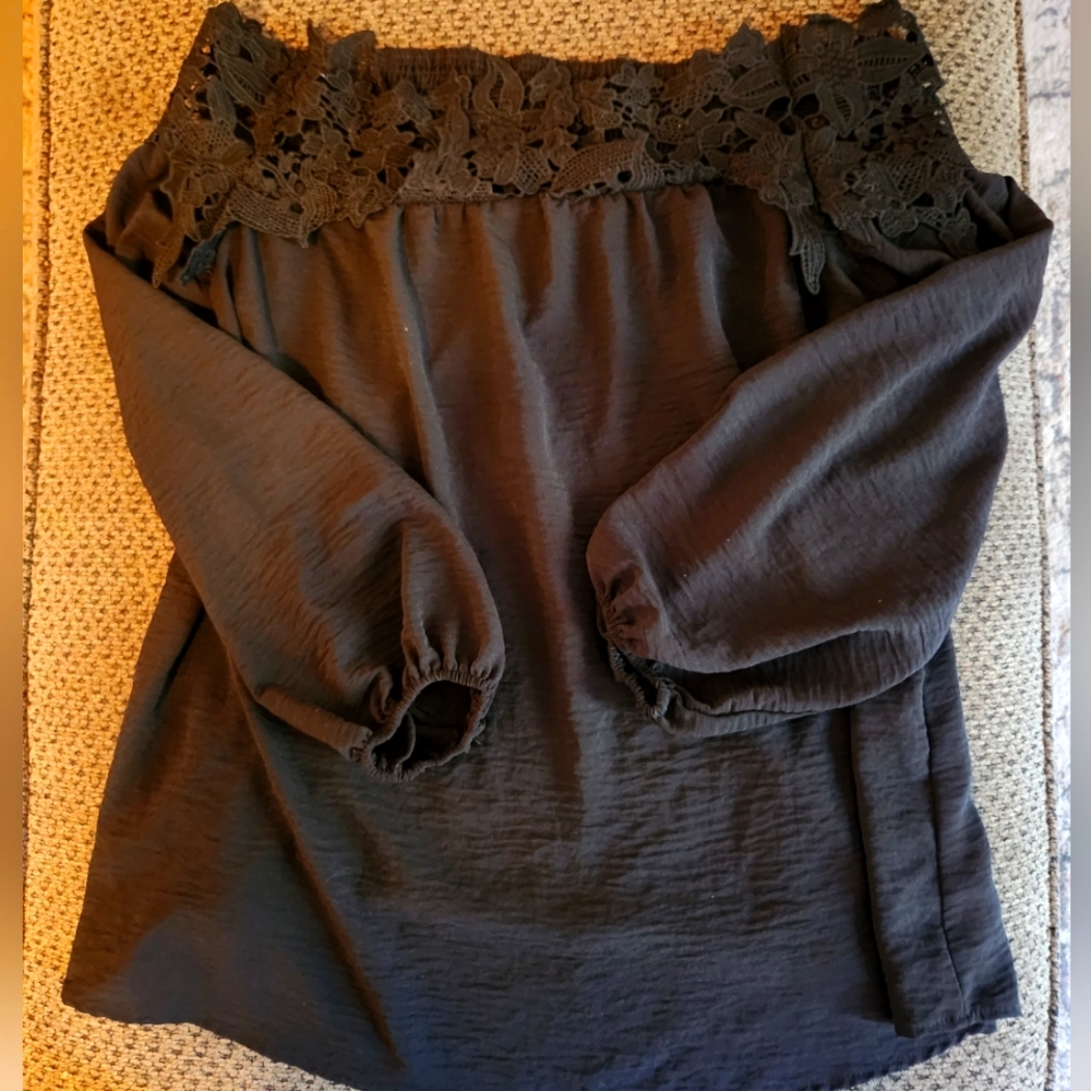 Lace Off Shoulder